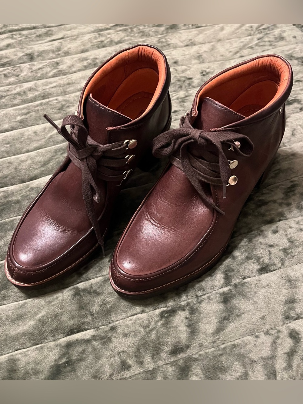 PIKOLINOS Women's Lace-Up Ankle Boots in Dark Brown